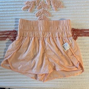 Free People Movement: The Way Home shorts in Peaches